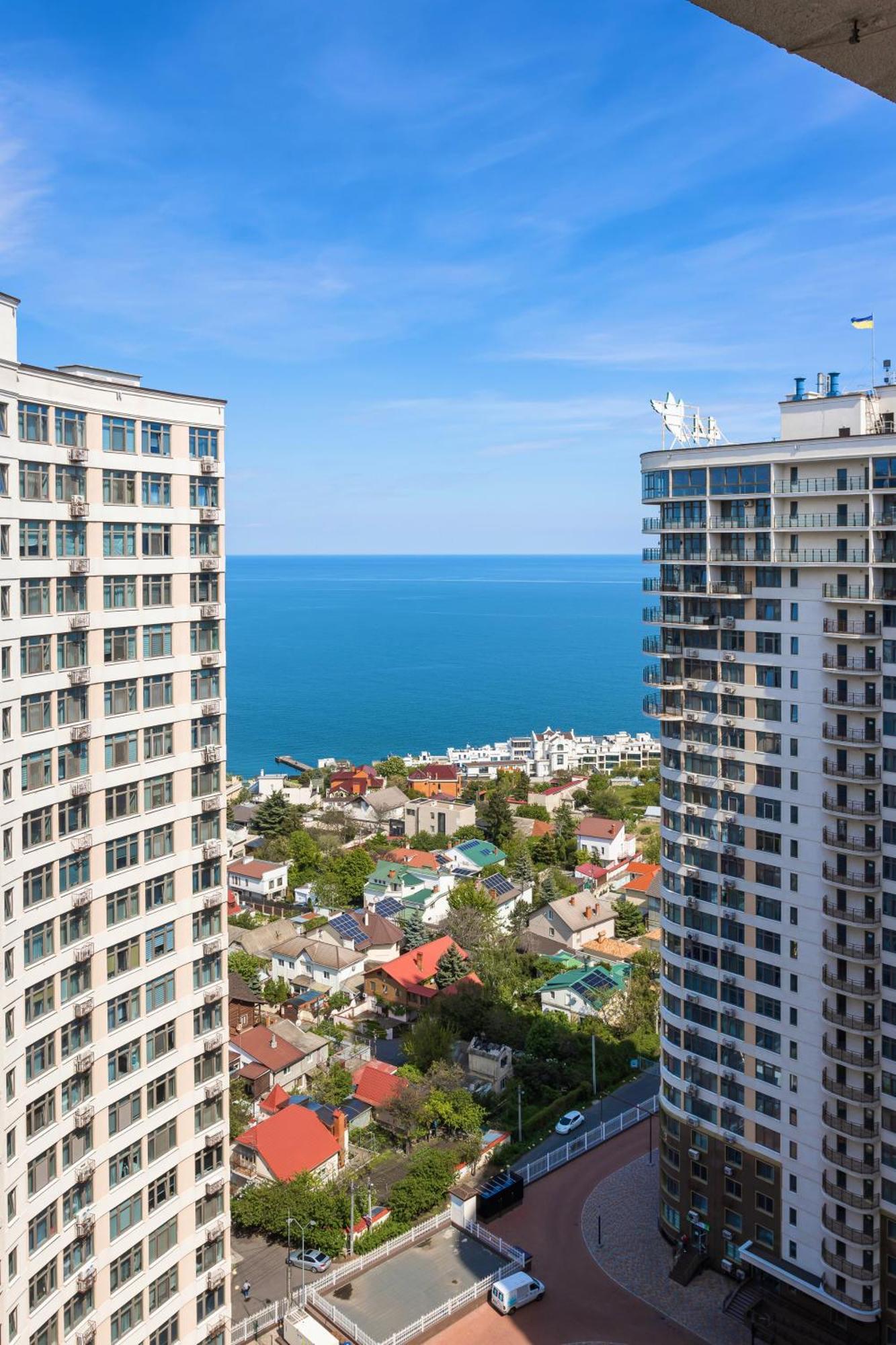 오데사 Direct Sea View 아파트 외부 사진